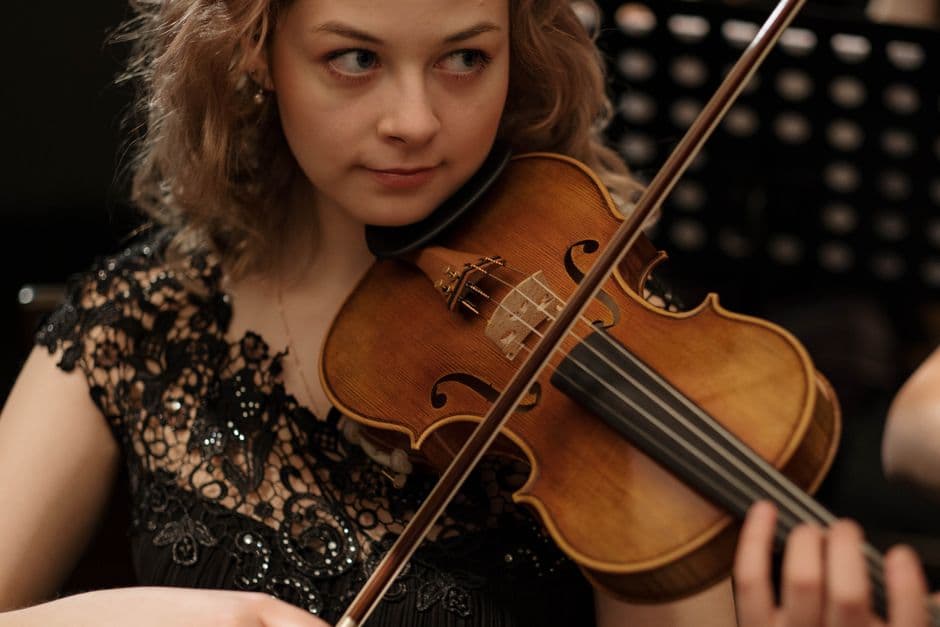 Youth string orchestra players near Decatur, GA