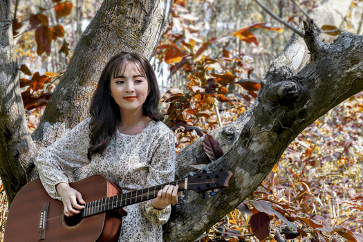 Guitarist playing, guitar lessons serving Decatur, GA