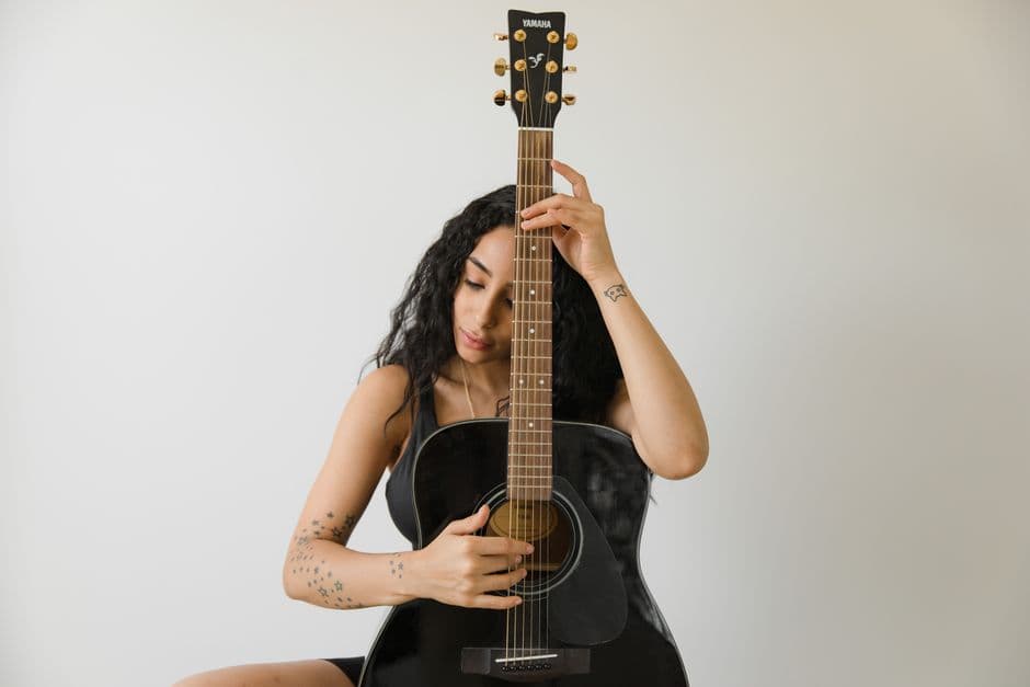 Guitarist playing, guitar lessons serving Kennesaw, GA