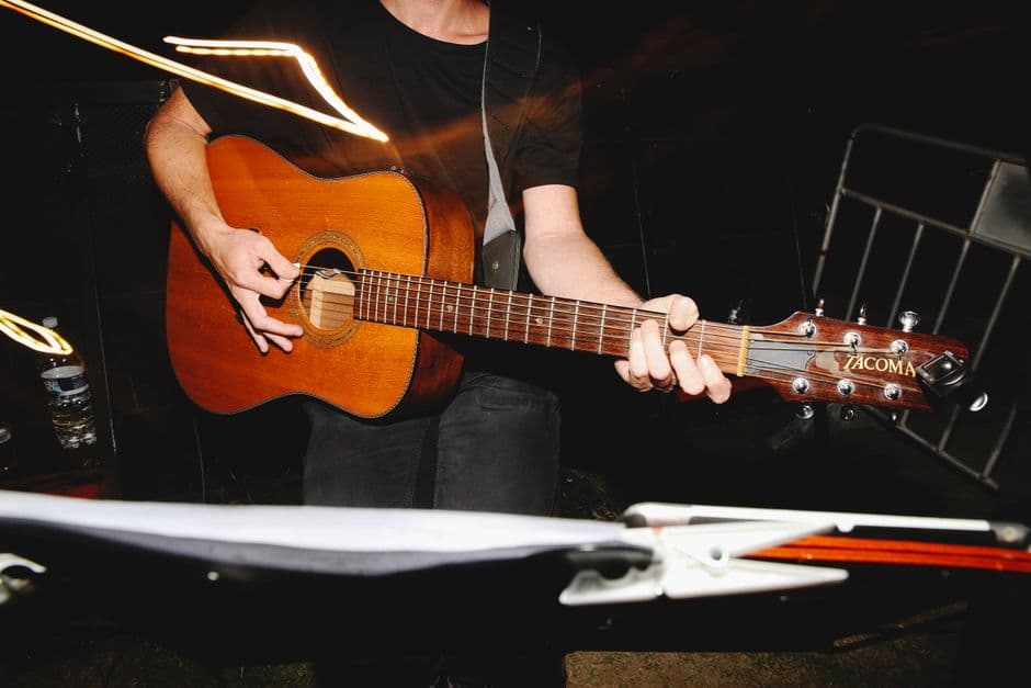 Guitarist playing, guitar lessons serving Suwanee, GA