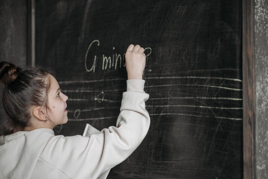 Student studying music theory near Brookhaven, GA
