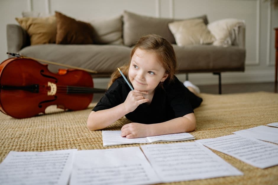 Student studying music theory near Dunwoody, GA
