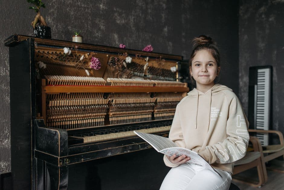 Student studying music theory near Kennesaw, GA