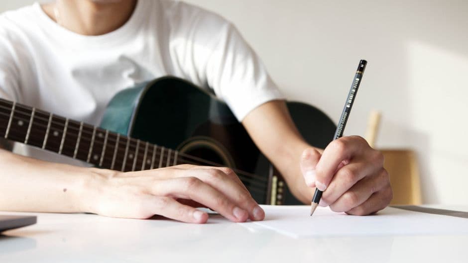 Student studying music theory near Norcross, GA