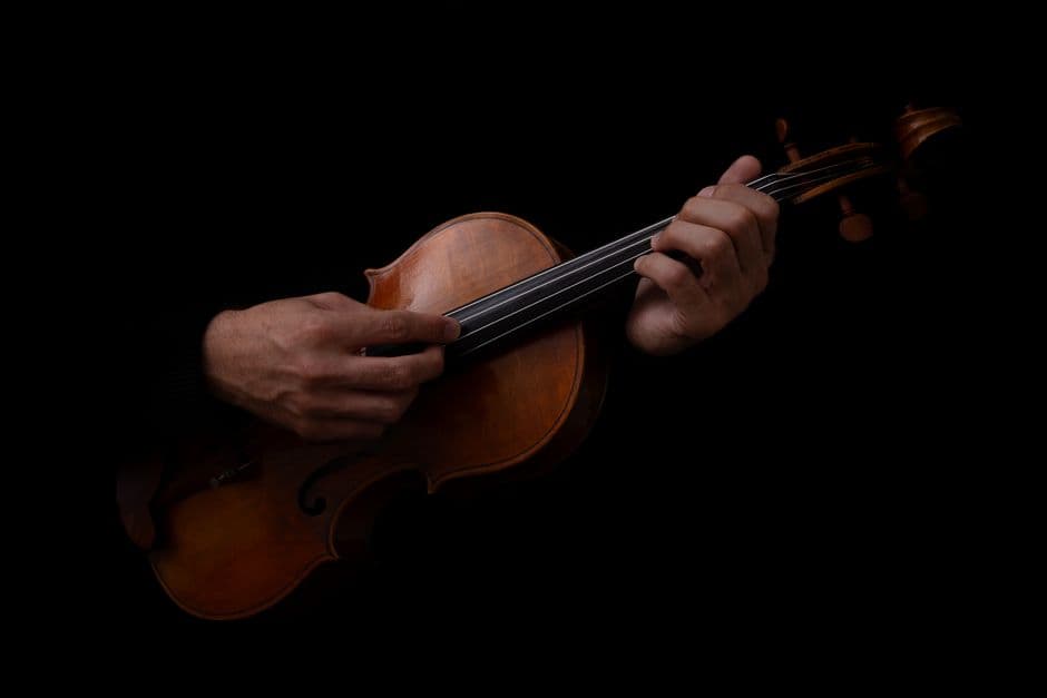 Youth string orchestra players near Buford, GA