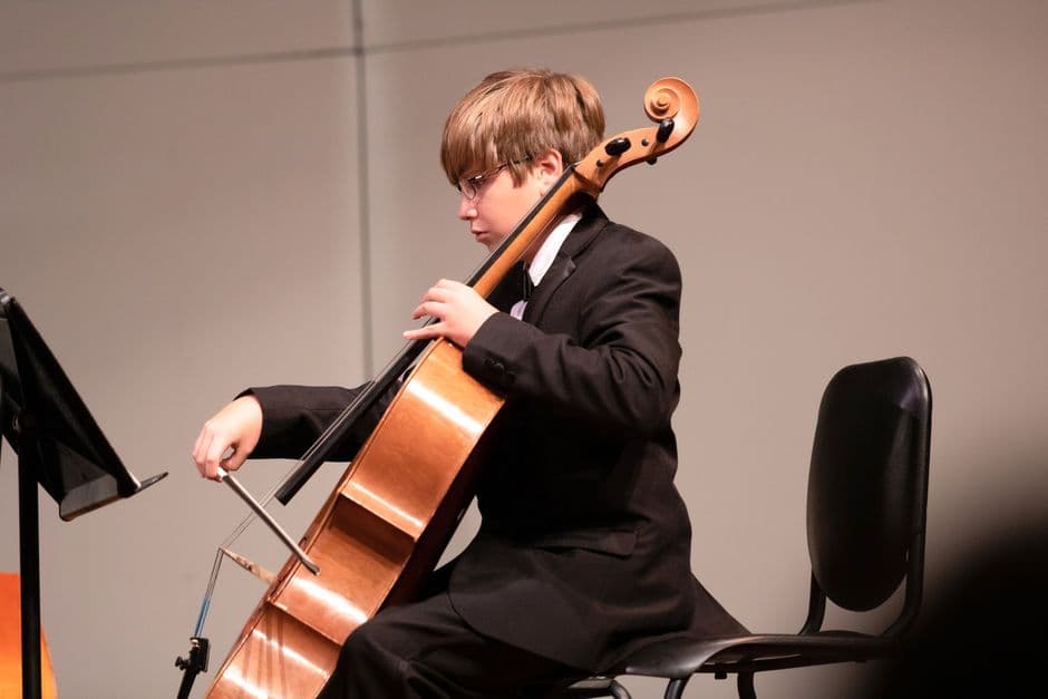 Youth string orchestra players near Sandy Springs, GA